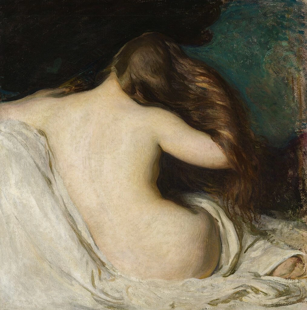 Donna che si asciuga i capelli - Cincinnati Art Museum